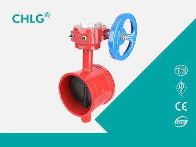 turbine grooved butterfly valves