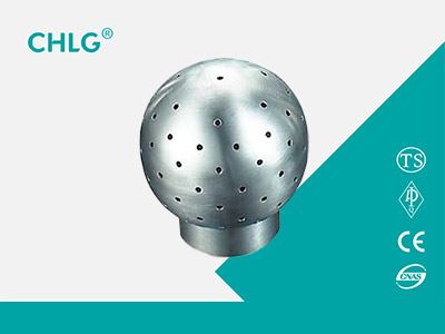 welded fixed cleaning ball