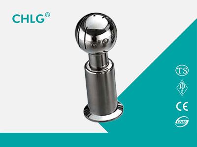 clamp rotary cleaning ball