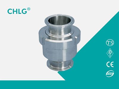 by the clamp check valve