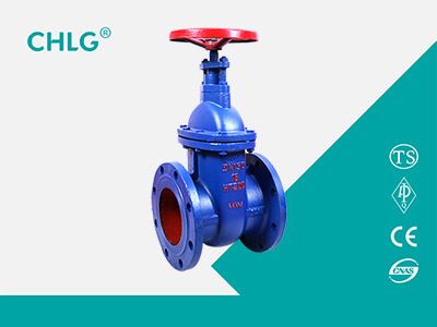 Cast iron non-rising stem gate valves