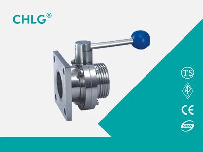 single four Fang Chan thread butterfly valve